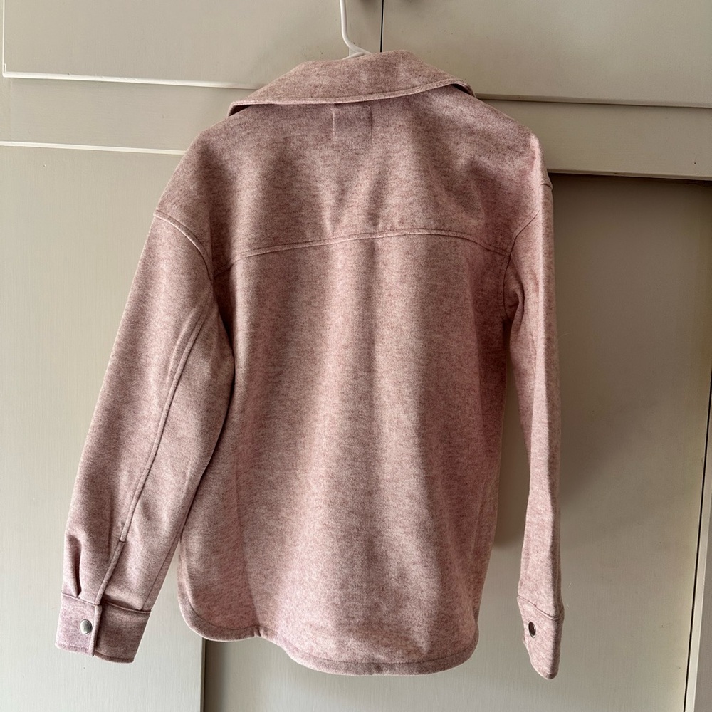 Pink Button-Up Jacket - Picture 3 of 4